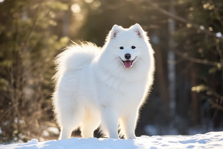 From Snowflake to Companion: Discovering the Heart of a Samoyed