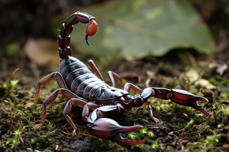 Unraveling the Secrets of Heterometrus spinifer: The Unique Red-Clawed Scorpion